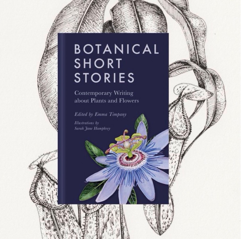 Botanical Short Stories contemporary writing about plants and flowers Ed. By Emma Timpany Illustrations by Sarah Jane Humphrey @THP_local @BotanicalShorts @sarahgalerie&nbsp;#NovNov2025
