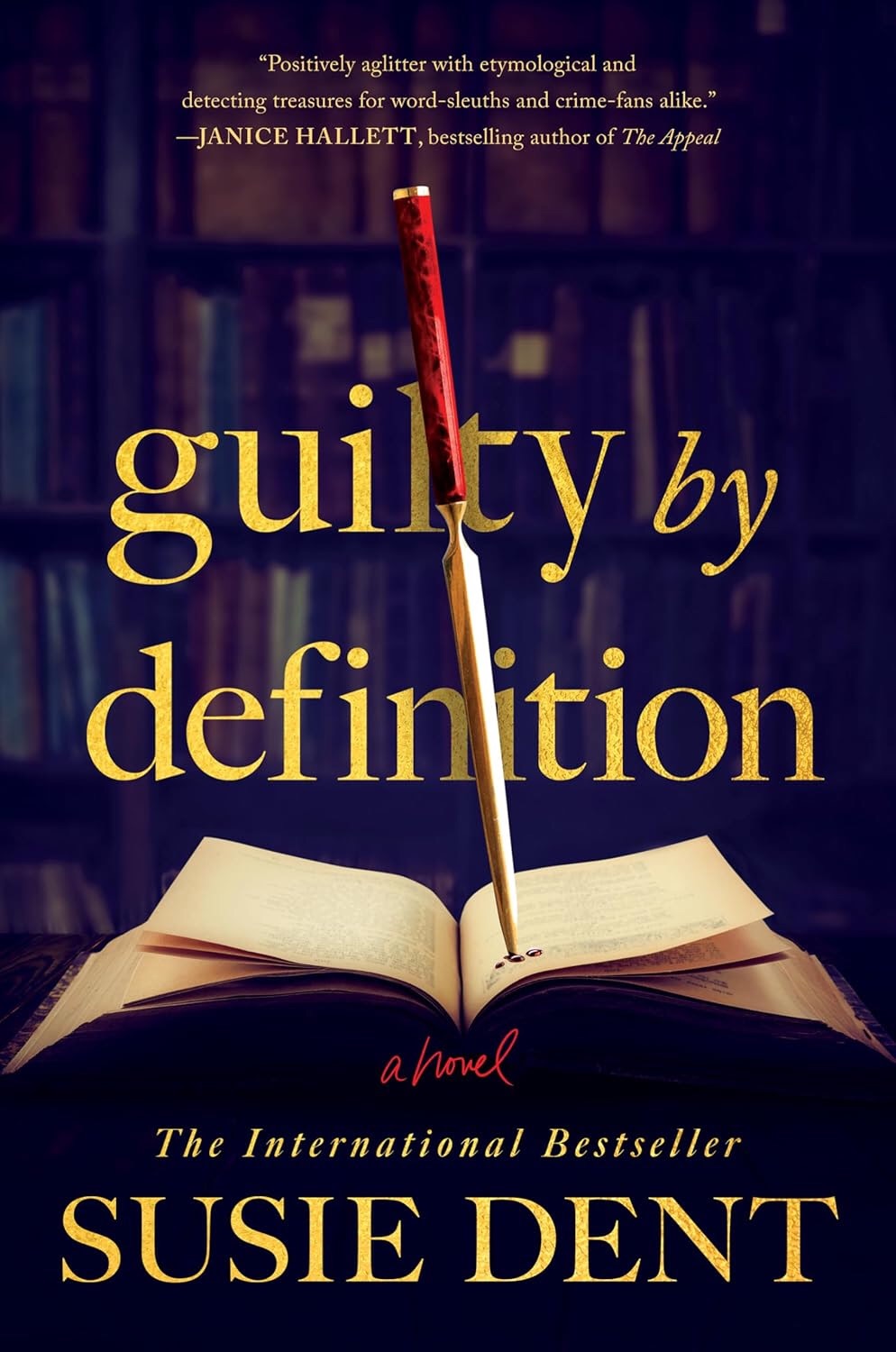 Guilty by Definition by Suzie Dent #TheVirtualCrimeBookClub