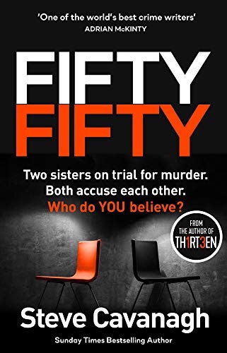 Fifty Fifty (Eddie Flynn Series 5) by Steve Cavanagh #TheVirtualCrimeBookClub #ReadingIrelandMonth
